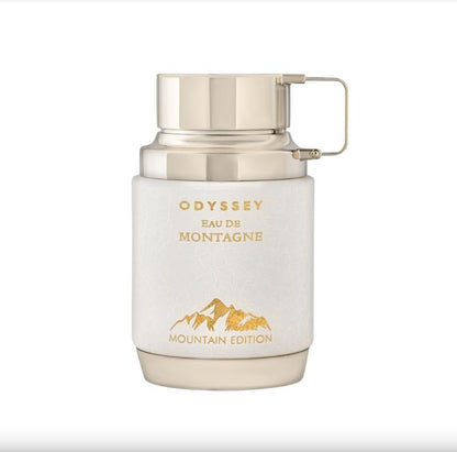Armaf Odyssey Eau De Montagne EDP 100ml / 3.4 Oz – Creamy Woody Floral Fragrance for Men | Warm, Long-Lasting Scent for Evenings & Everyday Sophistication