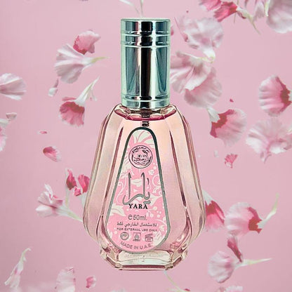 Ard Al Zaafaran Yara– Choose Between 50ml Eau de Parfum & 10ml Roll-On Oil | Fruity, Powdery, Feminine Scent for Every Occasion