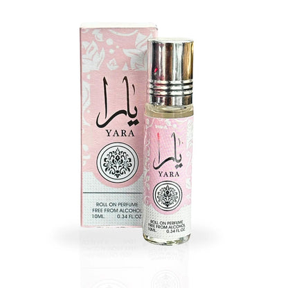 Ard Al Zaafaran Yara– Choose Between 50ml Eau de Parfum & 10ml Roll-On Oil | Fruity, Powdery, Feminine Scent for Every Occasion