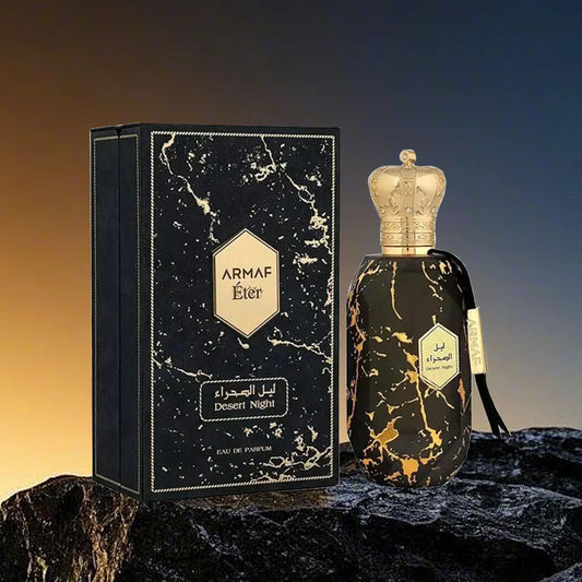 Desert Night by Armaf Eau de Parfum 100ml – Unisex Oriental Woody Fragrance of Elegance & Mystery