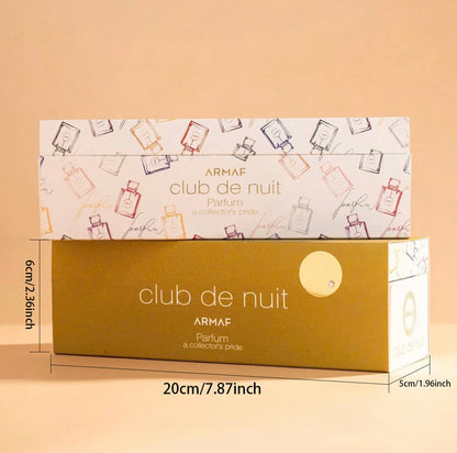 Armaf Club De Nuit Discovery Set – 10 Mini Perfumes (5ml Each) | Unisex Fragrance Collection Gift Set