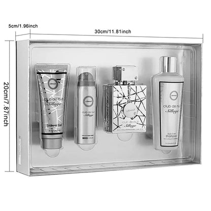 Armaf Club De Nuit Sillage 4-Piece Luxury Gift Set – Inspired Elegance for Him & Her