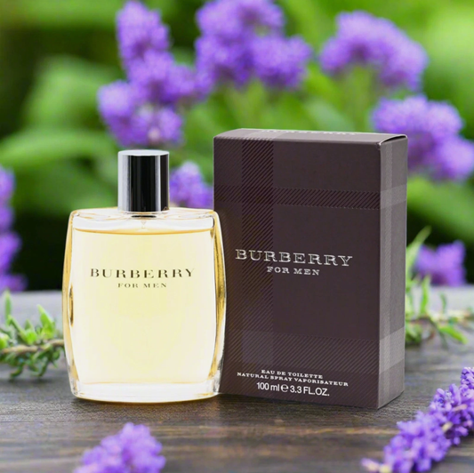 Burberry for Men Eau de Toilette – A Classic Woody Aromatic Scent for the Timeless Gentleman(3.4oz)